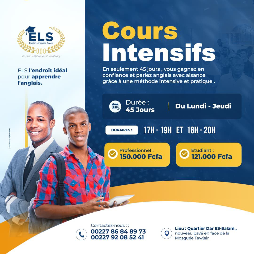 Anglais Intensif